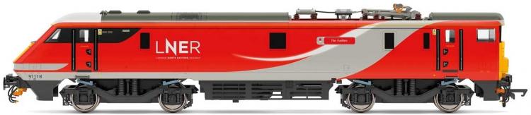 Class 91 #91118 'The Fusiliers' (LNER - Red & White) - In Stock