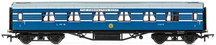 LMS Stanier D1960 Coronation Scot 57' FK First Corridor #1069 (Blue) - Sold Out