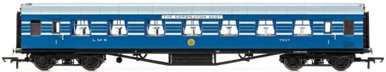 LMS Stanier D1902 Coronation Scot 65' RFO Restaurant First Open #7507 (Blue) - Sold Out