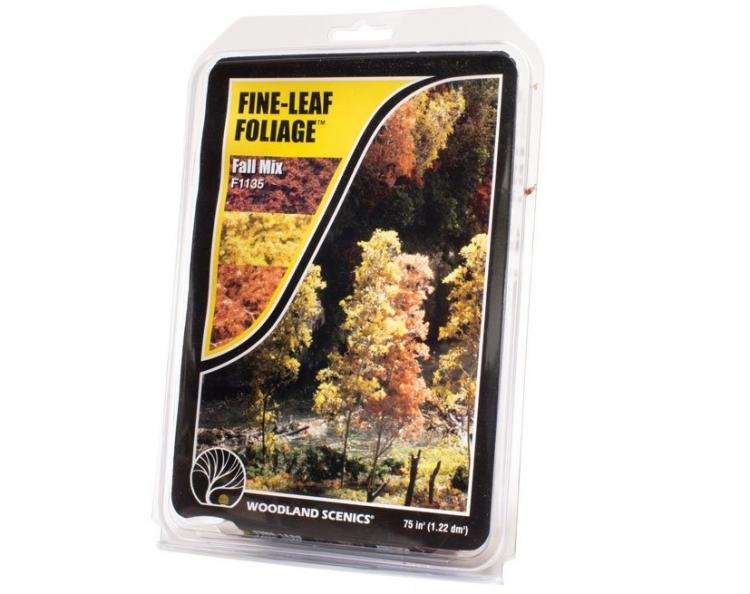 Woodland Scenics - Fine Leaf Foliage Fall Mix - 75 in3 (1.22 dm3) - In Stock