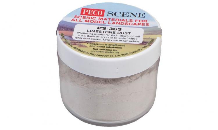 Peco - Weathering Powder - Limestone Dust - In Stock