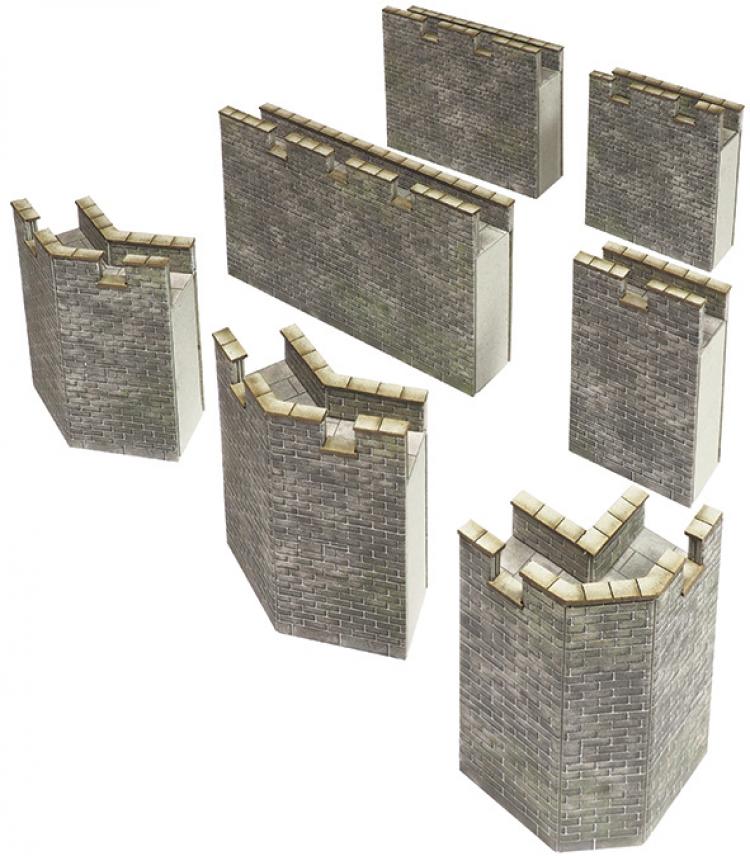 Castle Curtain Walls - In Stock