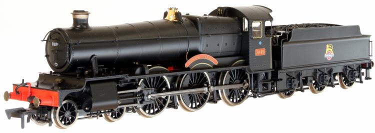 BR 78xx Manor 4-6-0 #7819 'Hinton Manor' (Black - Early Crest) - Sold Out