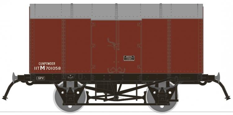 BR Gunpowder Van Dia.1/260 #M701508 (Bauxite) - Sold Out