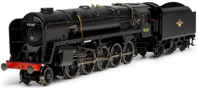 BR 9F 2-10-0 #92167 (Black - Late Crest) with Mechanical Stoker - Sold Out