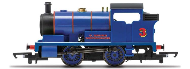 RailRoad - T. Brown Distilleries 0-4-0ST #3 (Blue) - Sold Out