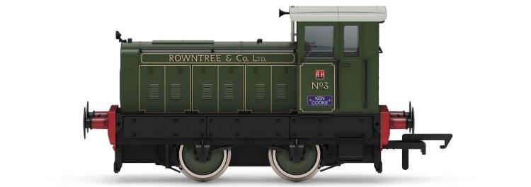 Ruston & Hornsby 88DS 0-4-0 - Rowntree & Co. #3 (Green) - Pre Order