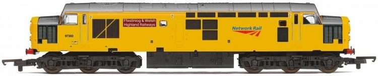 RailRoad - Class 37 #97302 'Ffestiniog & Welsh Highland Railways' (Network Rail - Yellow) - Sold Out
