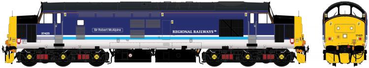 Class 37/4 #37425 'Sir Robert McAlpine / Concrete Bob' (DRS - BR Regional Railways) - Pre Order