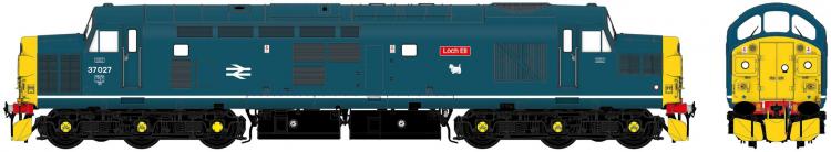 Class 37/0 #37027 'Loch Eil' (BR Blue) - Pre Order