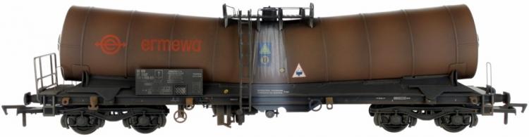 ICA Silver Bullet Bogie Tank Wagon - #33 87 7898 008-0 (Ermewa) Weathered - In Stock