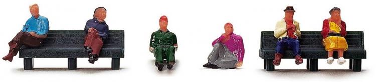 Figures - Sitting People (4 Pack) - Sold Out