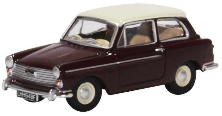 Oxford - Austin A40 MKII Maroon - Black/Snowberry White - Sold Out