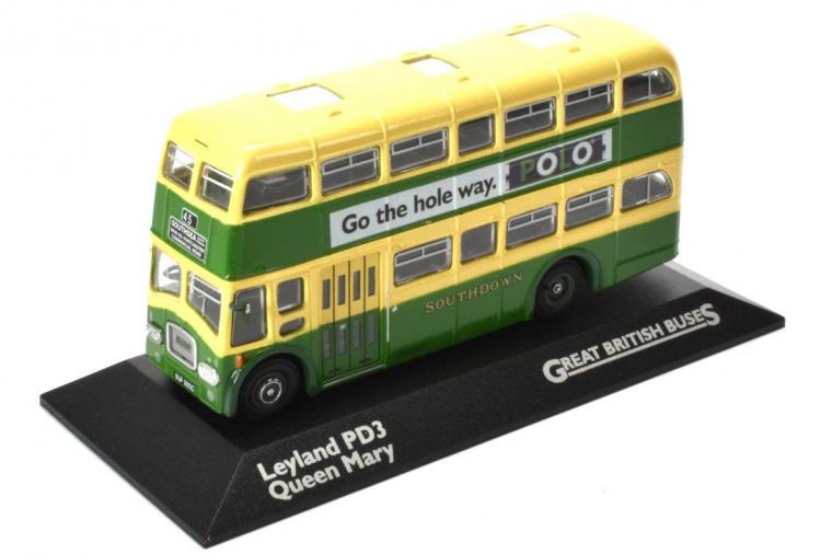 Great British Buses - Leyland PD3 Queen Mary Bus - Southdown (Regular $29.99 - Clearance) - Sold Out