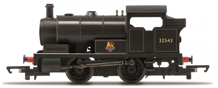 RailRoad - BR 0-4-0ST (Lined Black - Early Crest) - Pre Order