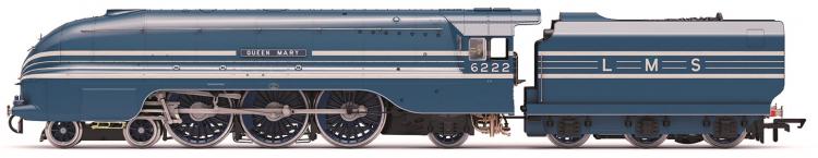 LMS Streamlined Princess Coronation 4-6-2 #6222 'Queen Mary' (Caledonian Blue) - Sold Out on Pre Orders