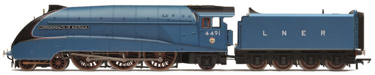 LNER A4 4-6-2 #4491 'Commonwealth Of Australia' (Garter Blue) - Sold Out on Pre Orders