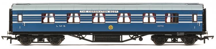 LMS Stanier D1960 Coronation Scot 57' FK First Corridor #1070 (Blue) - Sold Out