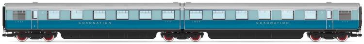 LNER Coronation Double Open First Articulated Coach Pack (Blue) - Sold Out on Pre Orders