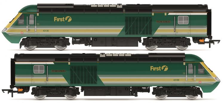 Class 43 HST #43163 & 43189 'Railway Heritage Trust' (First Great Western - Green & Gold 2002) - Sold Out