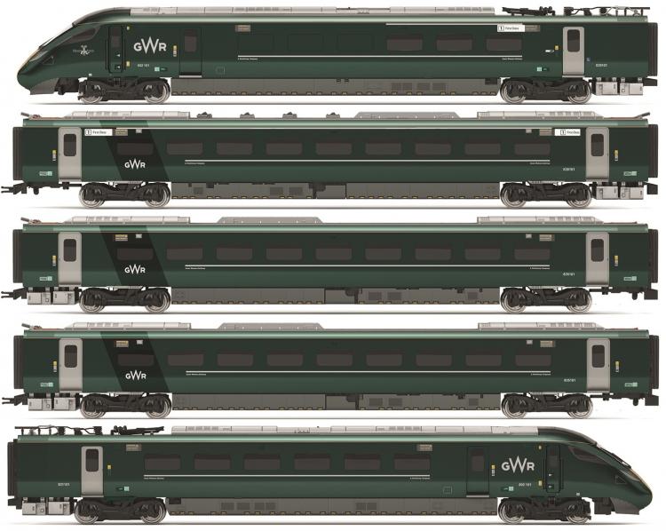 Class 802/1 Hitachi IET #802 101 'Nancy Aston' (GWR - Green) 5-Car Train Pack - Pre Order