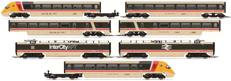 Class 370 APT-P #Sets 370001 & 370002 (BR Intercity Executive) 7-Car Train Pack - Pre Order