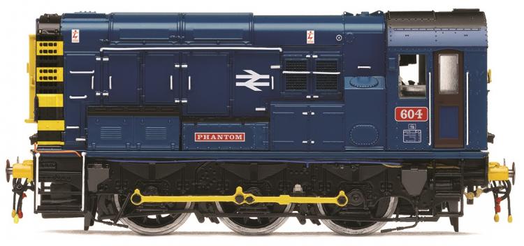 Class 08 #604 'Phantom' (BR Blue - Preserved) - Sold Out on Pre Orders