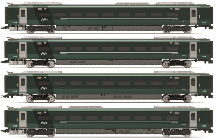 Class 802/1 Hitachi IET (GWR - Green) 4-Coach Pack - Pre Order