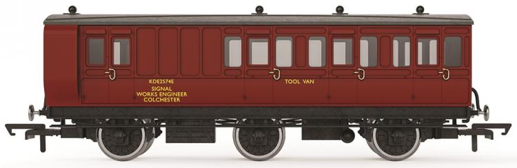 BR 6 Wheel Tool Van (Departmental - Crimson) - Pre Order