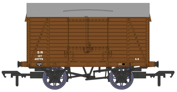 SR (ex-SECR) Dia.1426 10-Ton Covered Van #45779 (Brown - Small SR) -Sold Out