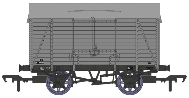 BR (ex-SECR) Dia.1426 10-Ton Covered Van #S47144 (Grey) - Sold Out