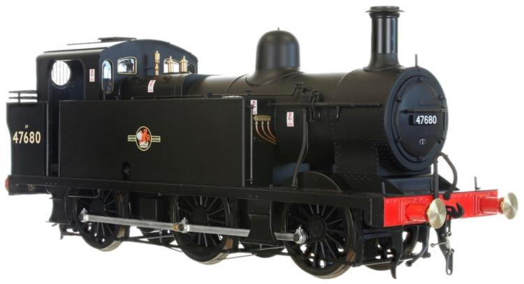 BR 3F Jinty 0-6-0T #47680 (Black - Late Crest) DCC Fitted - Pre Order