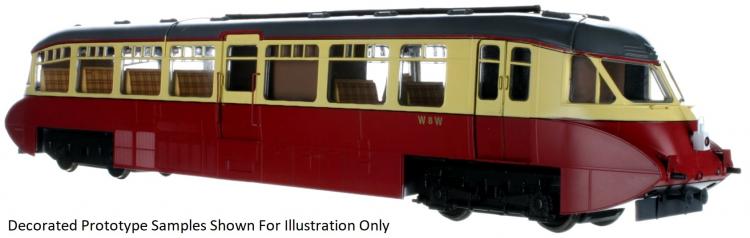 BR (ex-GWR) Gloucester Streamlined Railcar #W8W (Carmine & Cream) - Pre Order