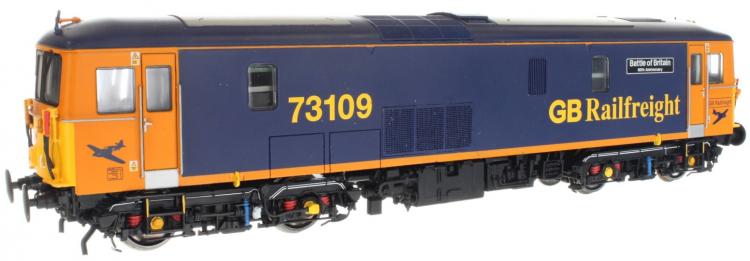 Class 73 #73109 'Battle of Britain 80th Anniversary' (GBRf - Blue & Orange) DCC Fitted - Pre Order