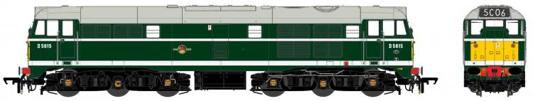 Brush Type 2 - Class 30 #D5615 (BR Green - Late Crest - SYP) - Pre Orders Closed