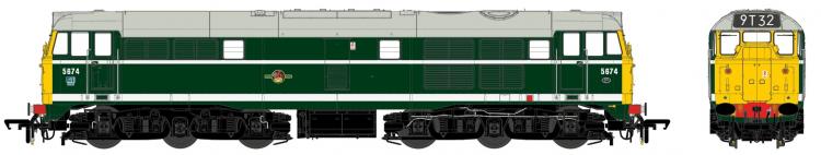 Brush Type 2 - Class 31 #5674 (BR Green - Late Crest - FYE) DCC Sound - Pre Orders Closed