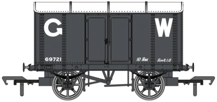 GWR Iron Mink Dia.V6 #69721 (Grey - 25