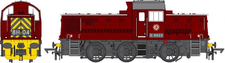 Class 14 #D9523 (BR Maroon - Preserved) - Pre Order