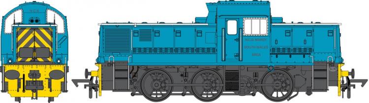 Class 14 #D9530 (NCB Mardy Colliery - Pale Blue) - Pre Order