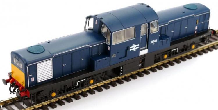 Class 17 #D8568 (BR Blue - Small Arrows - Small Yellow Panels - Preserved) - Pre Order