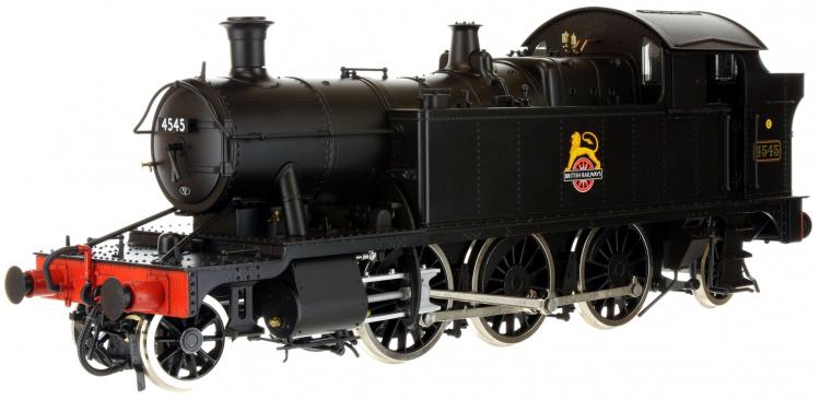 BR 45xx Small Prairie 2-6-2T #4545 (Black - Early Crest) DCC Sound - Contact Us for Availability