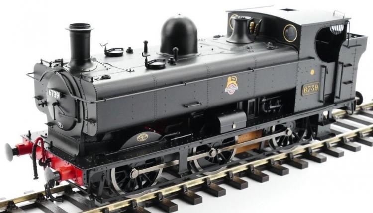 BR 57xx Pannier 0-6-0PT #6739 (Black - Early Crest) - Contact Us for Availability
