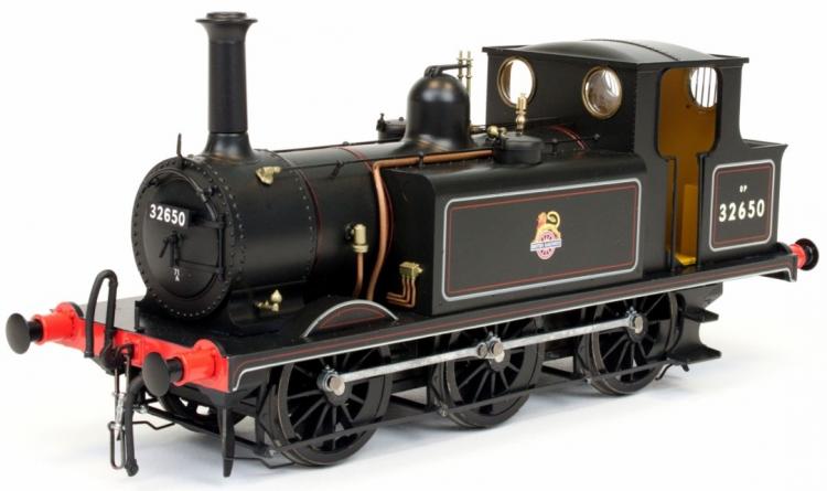 BR A1X Terrier 0-6-0T #32650 (Lined Black - Early Crest) - Contact Us for Availability