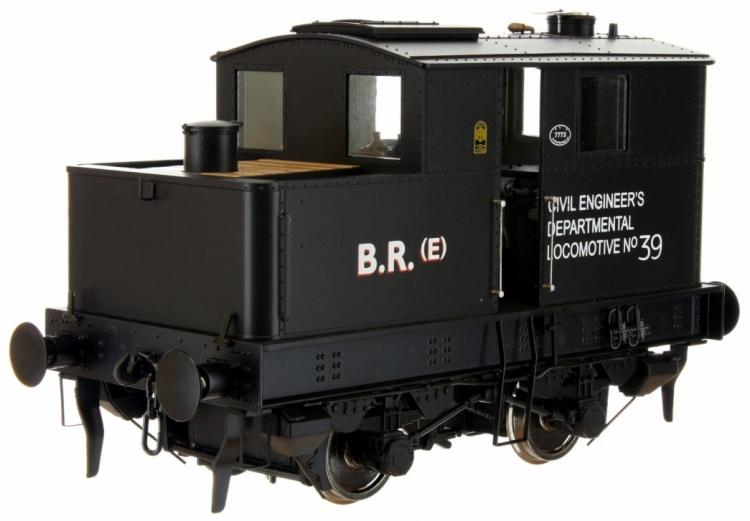 BR Y1 Sentinel 0-4-0T #39 (Black) - Contact Us for Availability