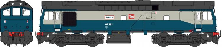 Class 25/3 #97251 'ETHEL 2' (BR Blue & Grey - Alternative) Non-Motorized - Pre Order