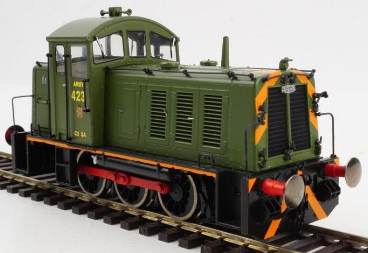 Class 07 #423 (Army Green - Wasp Stripes) - Pre Order
