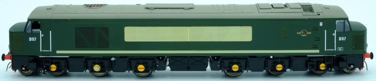 Class 45/0 Peak #D57 (BR Green - Small Yellow Panels) Split Centre Headcode - Pre Order
