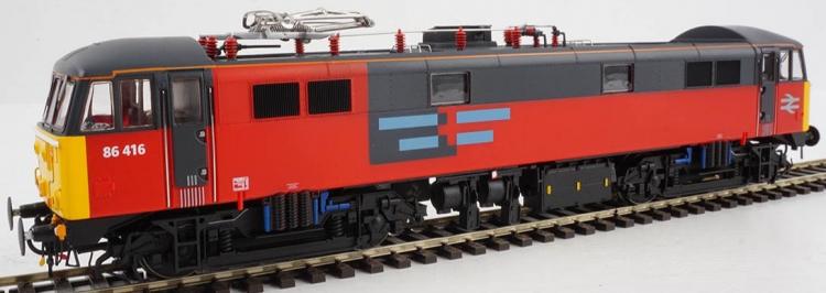 Class 86/4 #86416 (BR Rail Express Systems - Red & Black) - Pre Order