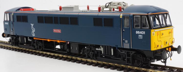 Class 86/4 #86401 'Mons Meg' (Caledonian Sleeper - Blue) - Pre Order
