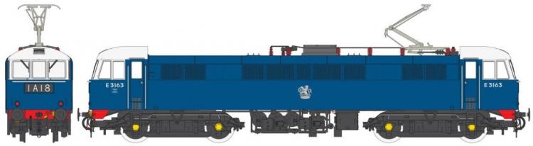 Class 86/0 #E3163 (BR Electric Blue - Lion/Wheel Emblem) - Pre Order